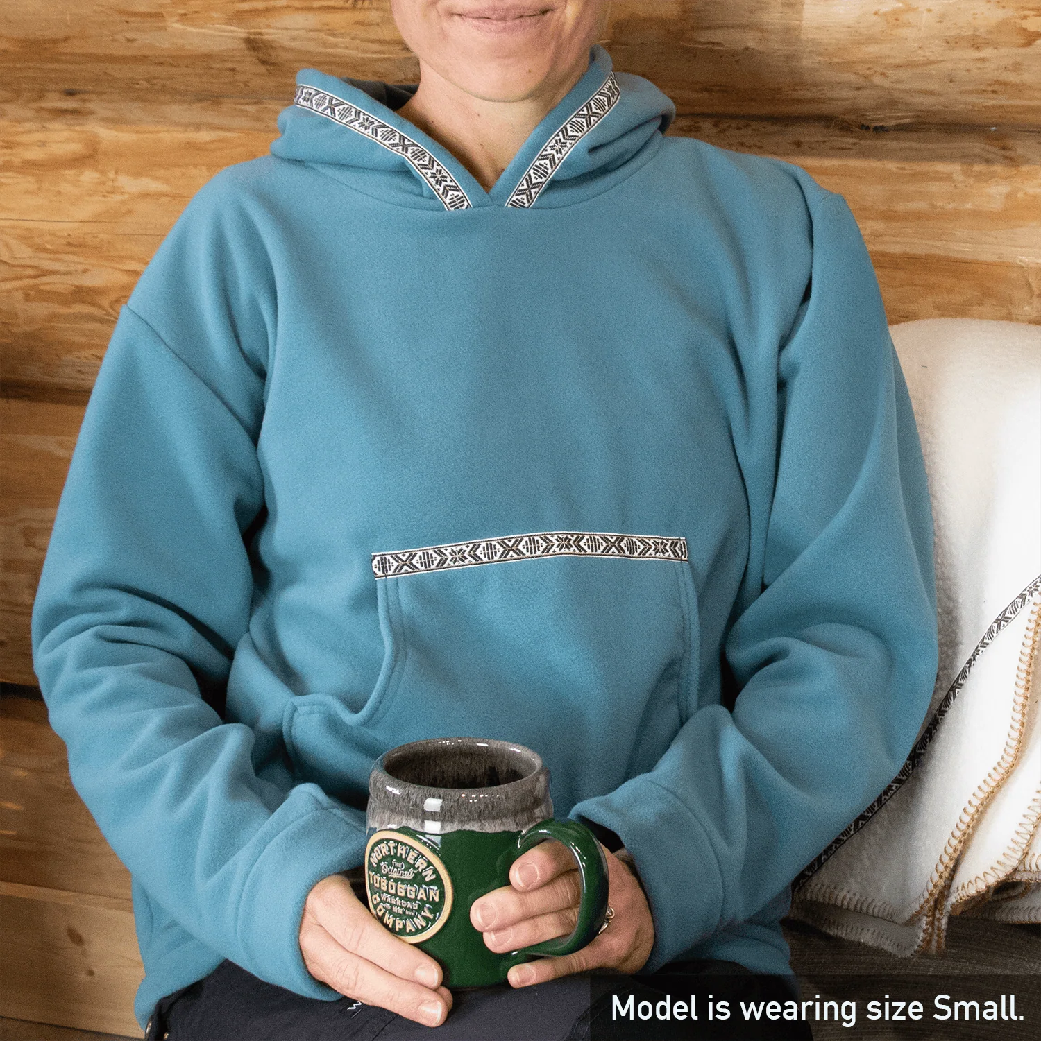 Lagom Fleece Hoodie (Unisex) - Image 10