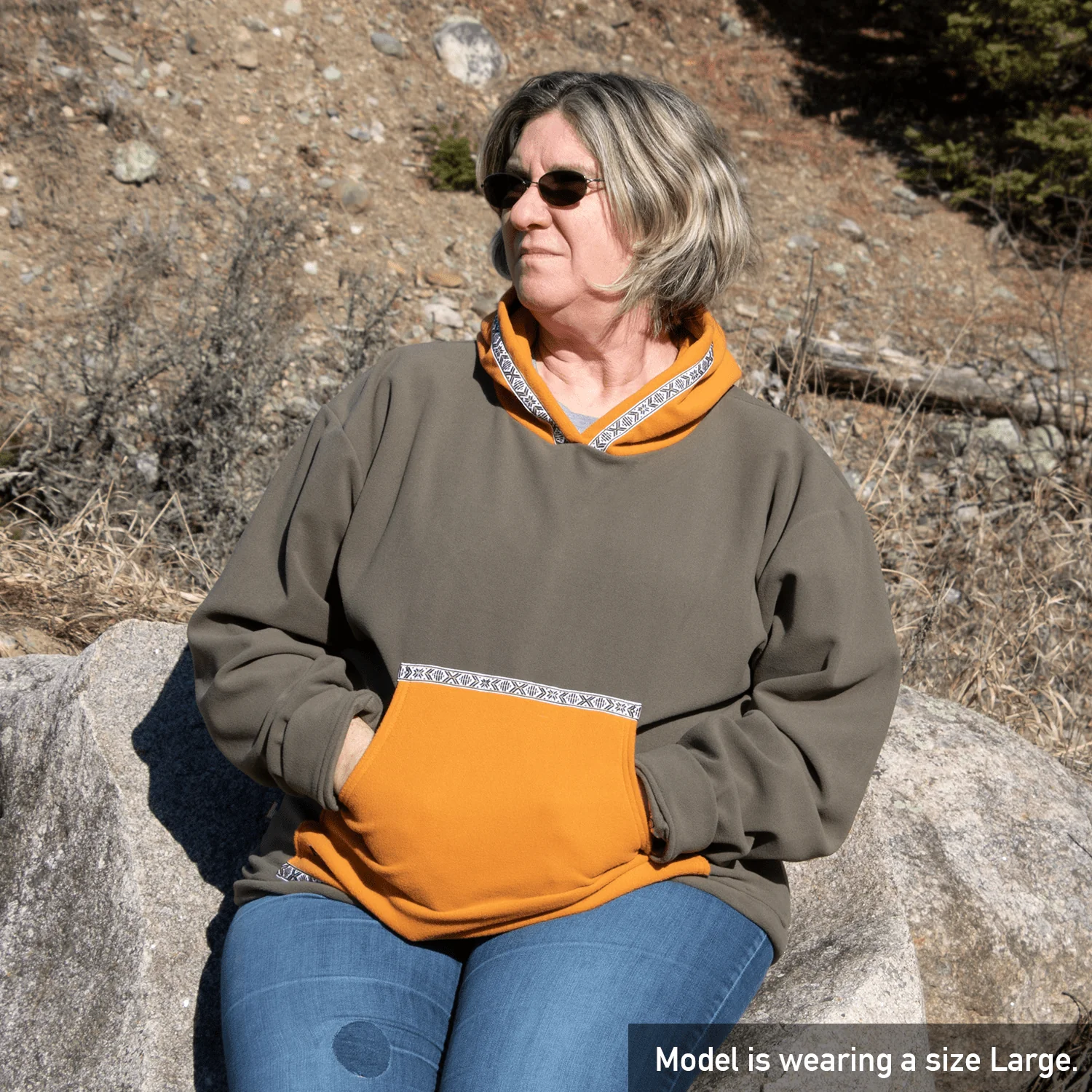Lagom Fleece Hoodie (Unisex) - Image 13
