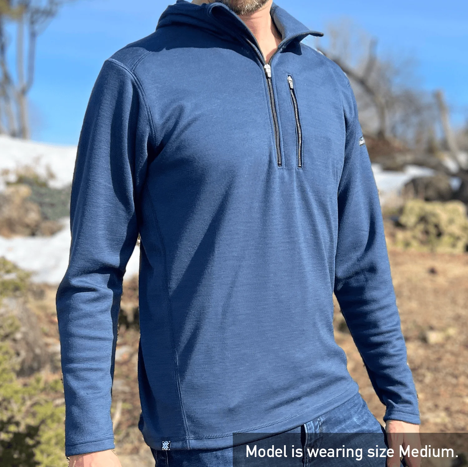 Hansen Hoodie Merino Wool (Men's) - Image 7